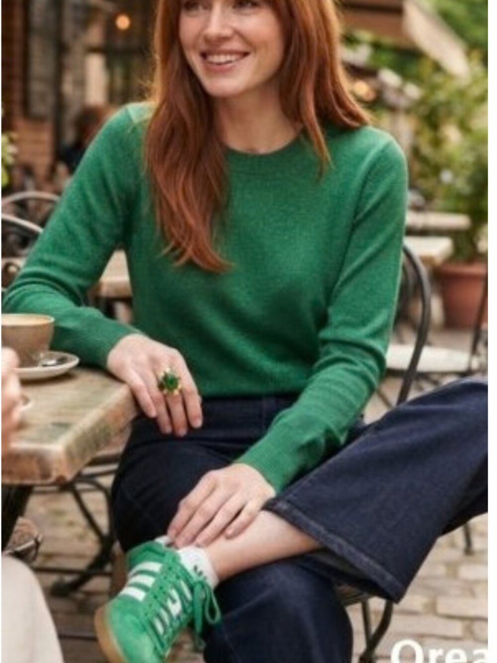 NWOT Kelly Green Base Layer Crewneck SweaterXL